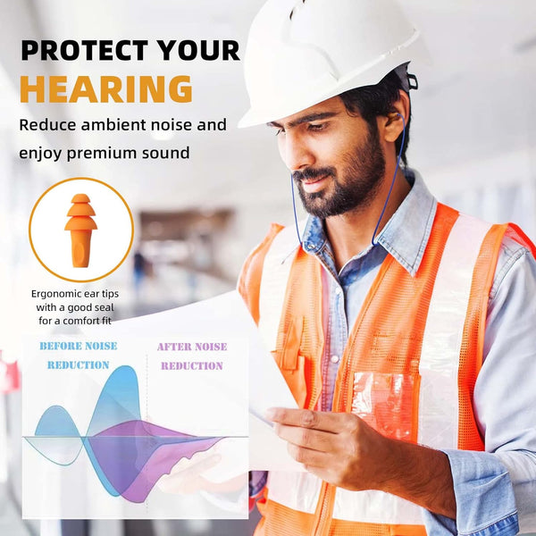 Cynaps Earplug Earphones Bluetooth Rugged Safety Plugs: Listen to Audio while you Work